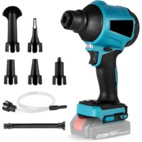 Applicable Souffleur sans Fil pour Makita 18 V - Compatible avec Batterie Makita 18V - Souffleur à Feuilles - pour l'entretien de la Pelouse, Les Bulles de Feuilles, Le Nettoyage de la Voiture et des