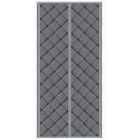 Rideau de porte thermique isolant 80x210cm – Résistant au froid et à la chaleur – Tissu oxford imperméable – Installation sans perçage