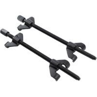 Compresseur Ressort Amortisseur 380mm 2 Pièces Griffe Amortisseur Voiture, Type Forgé, pour Abaissement de Voitures Amortisseur de Chocs Compresseur de Montage