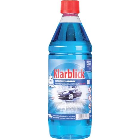 Robbyrob Scheibenfrostschutz Klarblick bis -60°C 1L Fl. 12 Stk (1/5)