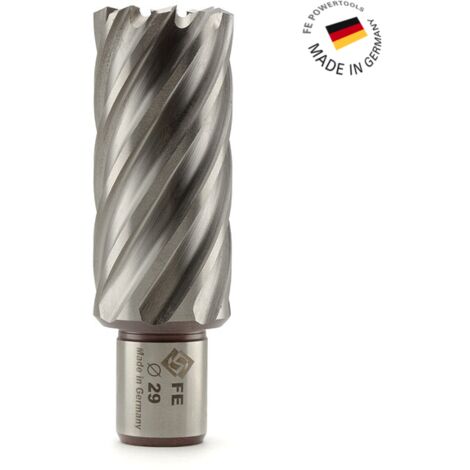FRESA ANULAR HUECA FE55130 HSS Ø130 mm, profundidad de corte 55 mm (1/4)