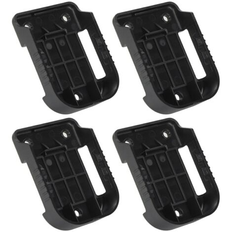 Support de fixation pour batteries Bosch 18V - Lot de 10 étuis de rangement pour outils sans fil