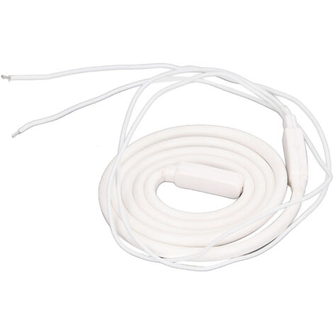 Câble chauffant autorégulant 40W 220V pour protection antigel des tuyaux, 1 mètre, résistant à l'eau et économe