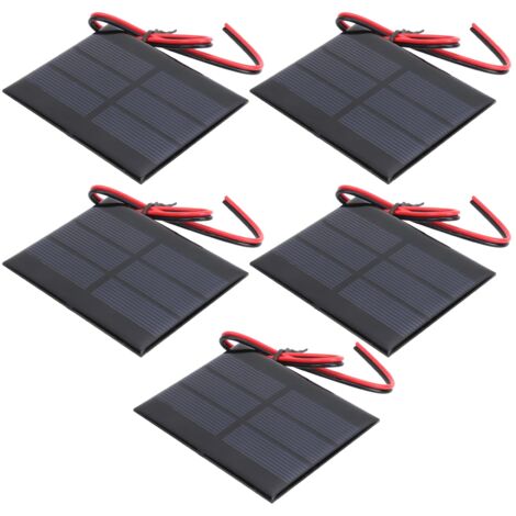 Mini Panneau Solaire Zonadah 1,75 W 6 V – étanche, Pour Bricolage, Camping, Projets Scolaires Et Petits Appareils