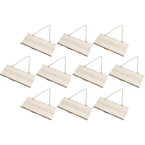 10 Pièces Décorations Porte DIY 10x25 cm - Ornements Suspendus pour Porte d'Entrée Unique (1/5)
