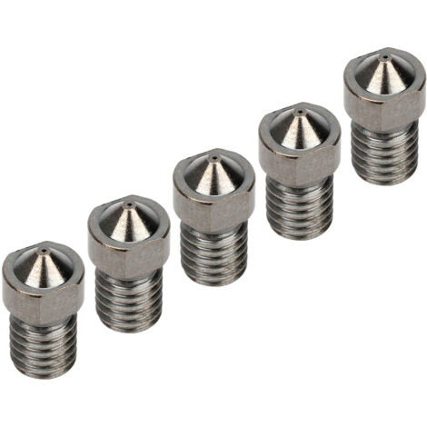 5 Pièces Buses en Acier Trempé pour Imprimante 3D - Diamètre 0.5mm ...