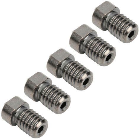 5 Pièces Buses en Acier Trempé pour Imprimante 3D - Diamètre 0.5mm ...