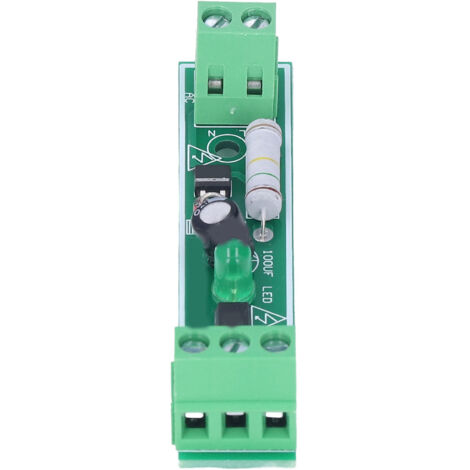 Module Optocoupleur PLC 1 Canal, Détecteur Tension AC 220V, Carte d'Isolation Optique pour Automatisme