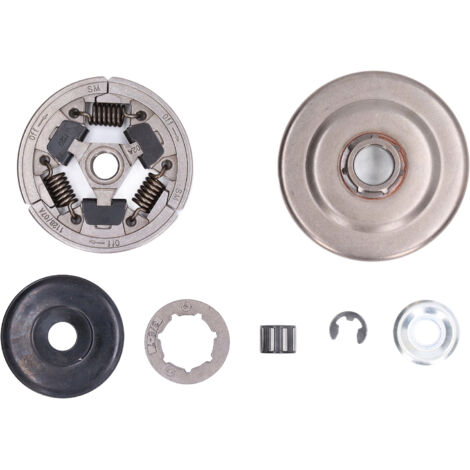 Kit d'embrayage complet en acier haute performance pour tronçonneuse Stihl MS440 MS460 044 046 MS361, pièce de rechange 1128 007 1000.