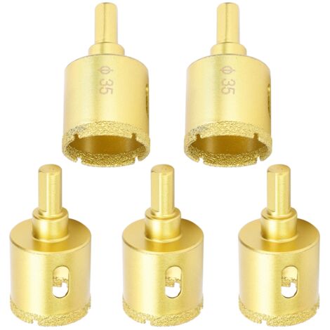 Embout Routeur Diamanté Brasé – Tige Droite 6,35 Mm, Pour Gravure Marbre Et Pierre