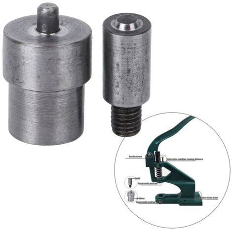 Machine à œillets manuelle 6mm avec poinçon et matrice, outil de pose pour œillets métalliques