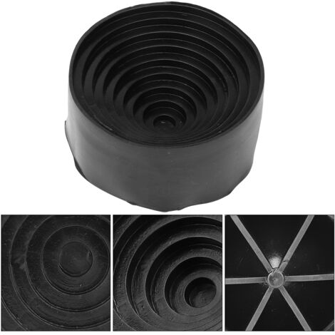 Support en caoutchouc pour fiole de labo, diamètre 90 mm, pour flacons à base ronde