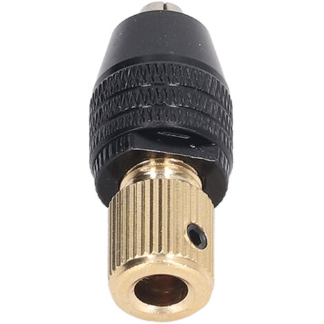Mandrin auto-serrant 3 mâchoires avec rallonge droite, clé Allen et douille pour outil rotatif, diamètre 5.0mm