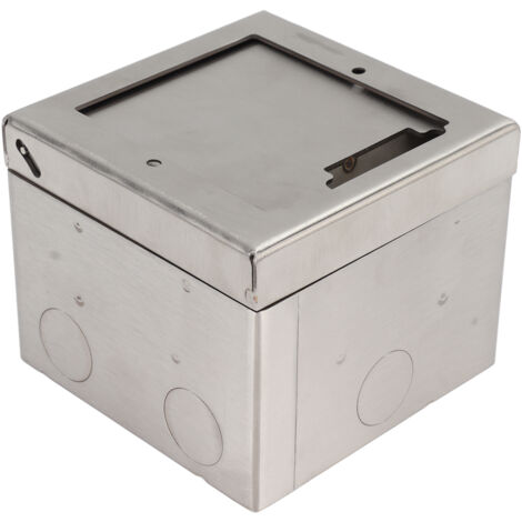 Prise de Terre Murale en Acier Inoxydable, Prise Électrique Étanche pour Intérieur/Extérieur AC250V