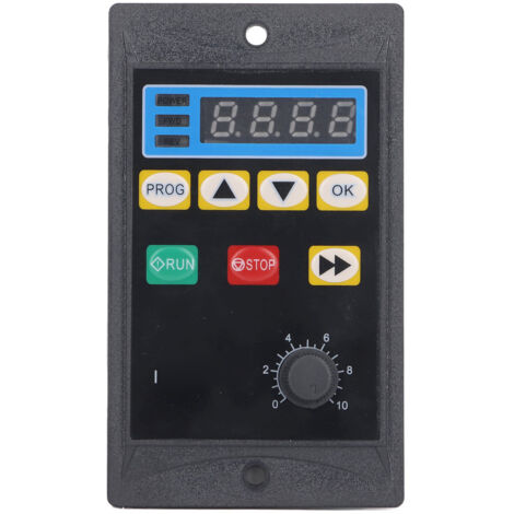 Variateur de vitesse 1.1KW 230V monophasé-triphasé, convertisseur de fréquence pour moteur asynchrone