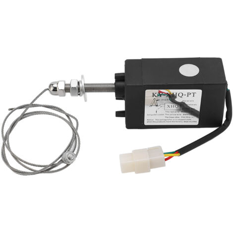 Servo-moteur d'arrêt diesel 24V - Solénoïde de coupure normalement ouvert pour groupe électrogène