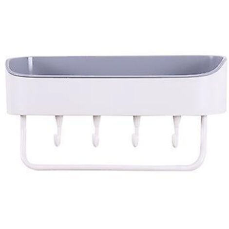 etagre De Douche Murale Auto-adhsive - Rose Et Violet, Pour La Douche, Le Shampoing, Les Produits De Toilette Et Le Savon, Livre Avec 4 Crochets E (1/5)