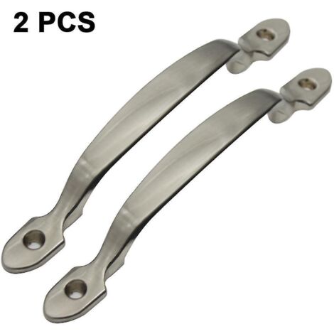 2 Pcs 158mm Tire La Poigne De Porte En Mtal Armoires De Cuisine Meubles Garde-robe Mdecine Poigne Dans La Quincaillerie De Porte Couleur Brosse (1/3)