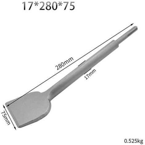 burin Sds Plus Carrelage, 17x280x75mm Srie D'largissement De Haute Qualit, Ciseau  Tuiles Cisel Pour La Cramique Et Les Carreaux De Sol (1/4)