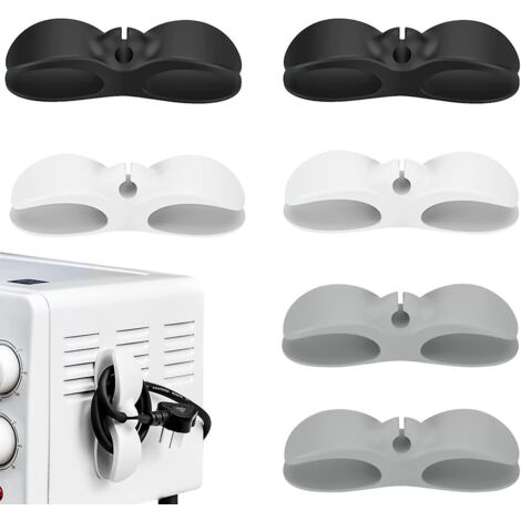6 Pices Organisateur De Fil Electrique, Cuisine Enrouleur De Cordon Support De Cordon Organiseur Pour Cbles Lectromnagers Mixeurs Cafetire (1/5)