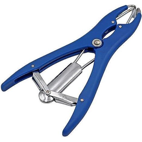 bleu Pince De Castration Animale Queue Pince D'expansion Ballon, Pour Queue D'arrimage Castration Moutons Bovins Porc (1/5)