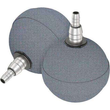 lot De 2 Pierre D'air D'aquarium Ball Bulle Diffuseur 5cm Outil De Libration Pour Pompes Air Rservoirs De Poissons Seaux Tangs Et Rservoirs Dwc (1/5)