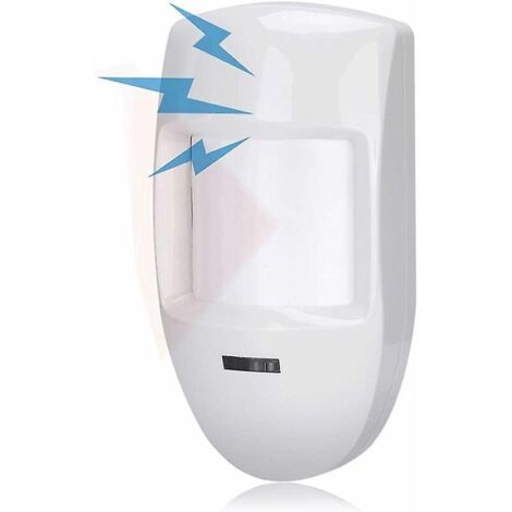 dtecteur De Mouvement Pir Double Filaire 12v, Alarme Capteur Infrarouge, Alarme De Systme De Scurit Domestique (1/5)