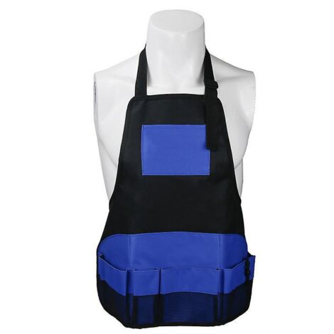 taille Largie: 52 49,5 Cm Hauteur Latrale 21 Cm (bleu) Outils De Jardinage En Plein Air Tablier Bavoir Sac Outils (1/5)