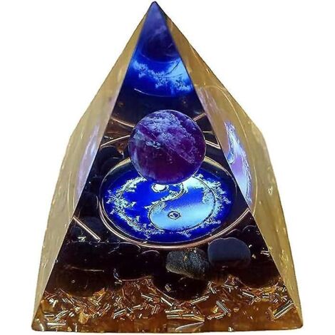 6cm Cristal Pyramide Cristal Chakra Mditation Amthyste Reiki Pyramide Sant Pyramide Cristaux Nergie Naturel Dcor La Maison Pyramide (1/5)