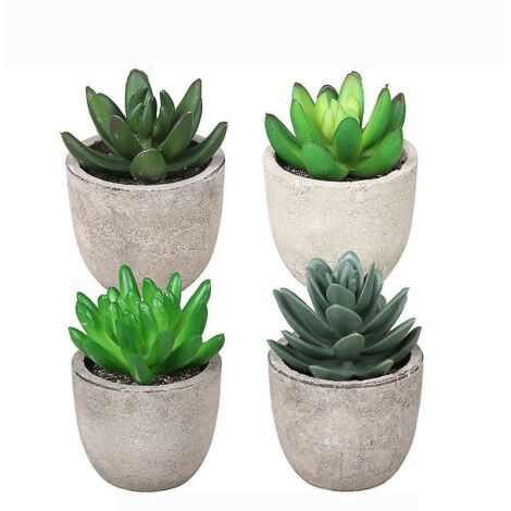 simulation Pte Succulente Bonsa 4 Pices Ensemble Dcoration De La Maison Simulation Plante Succulente Bonsa Ensemble (1/5)