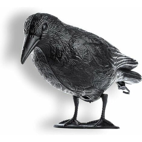 black Crow, Pigeon Repellent And Plastic Pigeon Repellent, Bird Repellent, Natural Pest Control, Prevention Of Annoying Birds (1/4)
