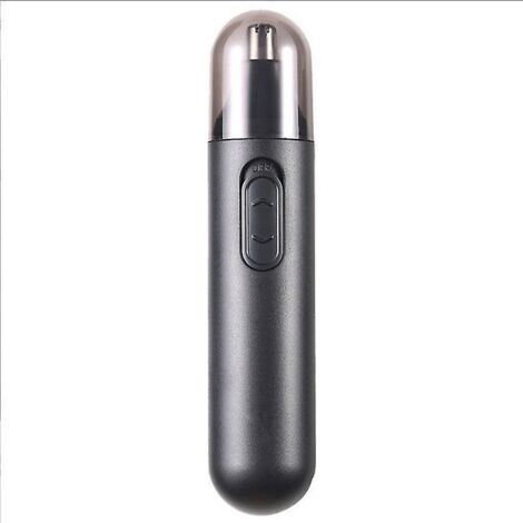 tondeuse Nez  Professionnel Tondeuse Nez Oreilles Homme,lame  Double Tranchant Ne Tirant Pas, Alimente Par Batterie, Design Lavable Et Tanche Ipx7 (1/5)