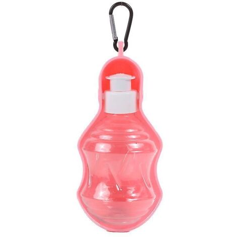 pink,250ml Gourde Chien Gourde Pour Chien Bouteille D'eau Portative De Tasse D'eau De Marche De Chien Pour L'animal De Compagnie De Chat De Chien (1/5)