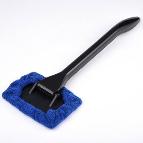 kit De Brosse Nettoyage Pour Pare-brise Avec Manche Tlscopique, Outils Nettoyage Avec Tte Rotatif Et Poigne Pour Vitre De Voiture, Brosse Multi-us (1/5)