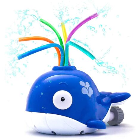 jouet Arroseur D'eau, Arroseur Pour Enfants Baleine Design, Jouet D'arrosage D'eau Pour Avec 6 Tuyaux Jouets Pour Piscine Jardin Pelouse Jeu Extri (1/5)