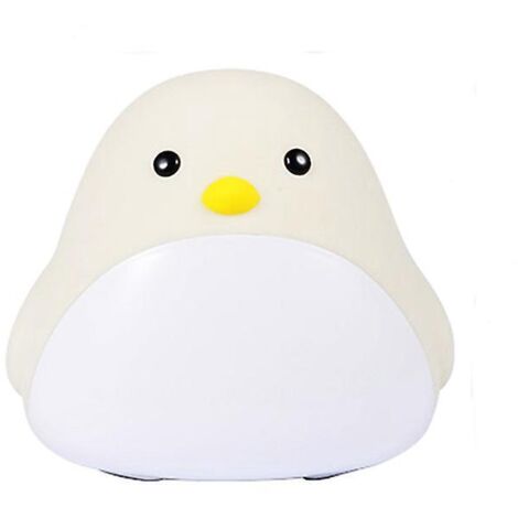 cratif Dessin Anim Chronomtrage Oiseau Rveil Enfants Led Lumire Chaude Veilleuse Usb Charge Mignon Tudiant Horloge Silencieuse (1/5)