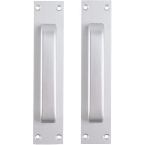 (silver) Poigne De Porte En Alliage D'aluminium  Poigne De Porte En Aluminium De Verre Monte Sur Verre Et En Plastique De Cuisine (1/4)