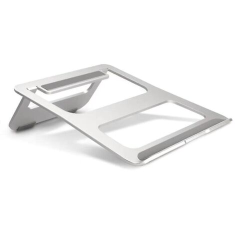 support En Aluminium Pliant Pour Ordinateurs Portables Jusqu 55 Cm (22"), Argent (1/5)