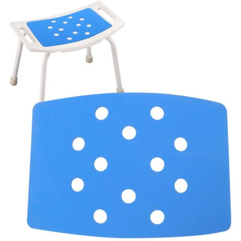 coussin De Tabouret De Douche De Salle De Bain, Pte De Coussin De Chaise De Douche Fixe Garder Au Chaud Conception De Perforation Eva Tabouret De (1/5)
