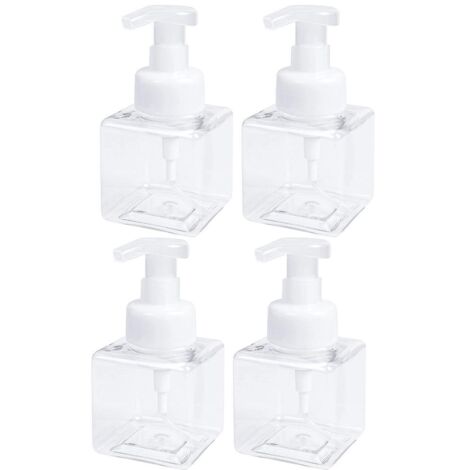 5 Pices Distributeurs De Savon Moussant Flacon Pompe Vide Moussant De 250 Ml (8,5 Oz) Pompe Bouteilles Vides Pour Le Savon Main De Cuisine Ou De (1/5)