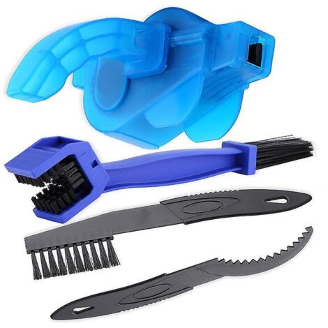 nettoyage De Chane De Vlo 4 Pices, Brosse De Nettoyage Pour Tous Les Types De Nettoyage De Vlo Outil De Nettoyage De Chane De Vlo Manivelle/pneu/b (1/5)