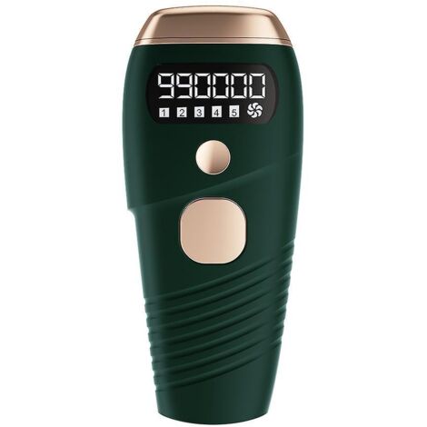 appareil D'pilation Au Laser (vert Fonc), Appareil D'pilation Permanente Pour Peaux Sensibles, Rajeunisseur De Peau (1/4)