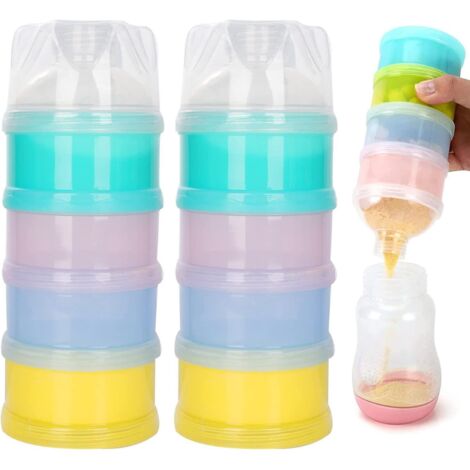 bote Doseuse Poudre De Lait,distributeurs De Lait En Poudre,bote Lait En Poudre Pour Bb,distributeur De Formule Pour Bb,conteneur Portable De Bo (1/5)