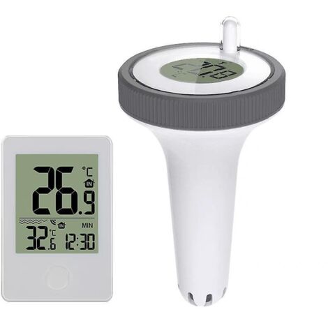 thermomtre Pour Piscine, Thermomtre Flottant Flottant Pool Thermomtre, Pour Piscines, Spas, Hot Tubs, Aquariums, Les Tangs Du Poisson (1/4)