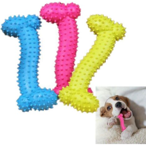 chiot Chien Os Morsure Rsistant Jeu En Caoutchouc Grinant Pour Mastiquer Molaires Dents De Formation Thermique En Plastique Tpr Caoutchouc (1/5)