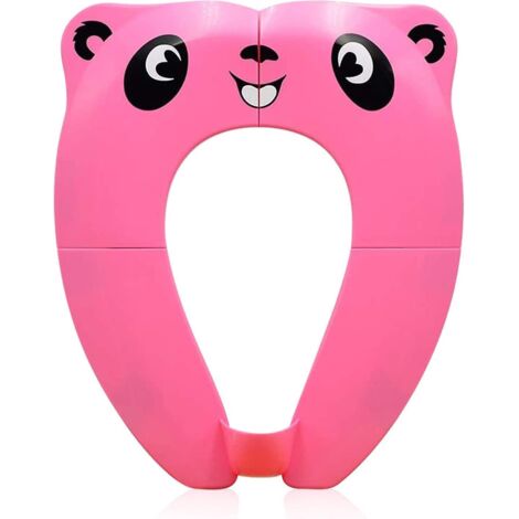 rducteur De Sige De Toilette Pour Bb (rose), Housse De Sige De Toilette Pliable Pour Enfants, Housse De Sige De Toilette Portable Pour Garons Et F (1/5)