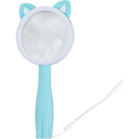 loupe Pour Enfants-loupe Pour Les Tudiants, Loupe De Lecture  La Main Pour Les Tudiants, Chat De Dessin Anim Mignon (1/5)