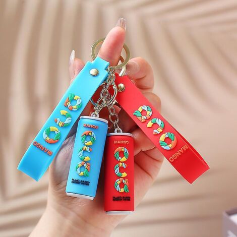 lot De 2 Porte-cls Bouteilles De Boissons - Idal Pour Remplir Des Pochettes Surprises (1/4)