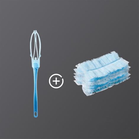 1+3pcs-lectrostatique Dpoussirage Pas Facile Soulever La Poussire Fente Nettoyage Statique Balayage Brosse Poussire Pour Voiture (1/5)