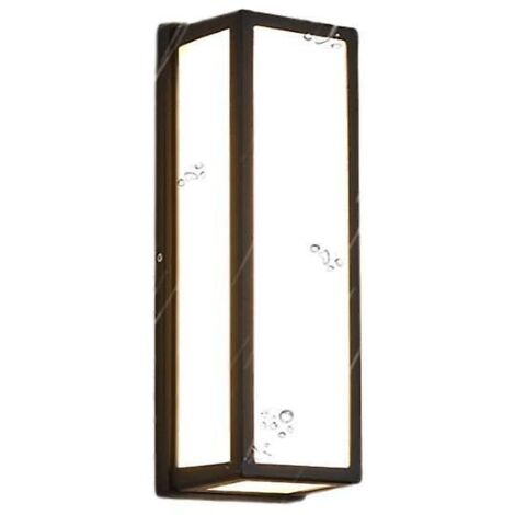 applique Murale Extrieure Rtro Tanche Led, Lampe De Tte De Porte Induction, Applique Murale Extrieure Pour Balcon, Patio, Terrasse, Applique Mur (1/4)